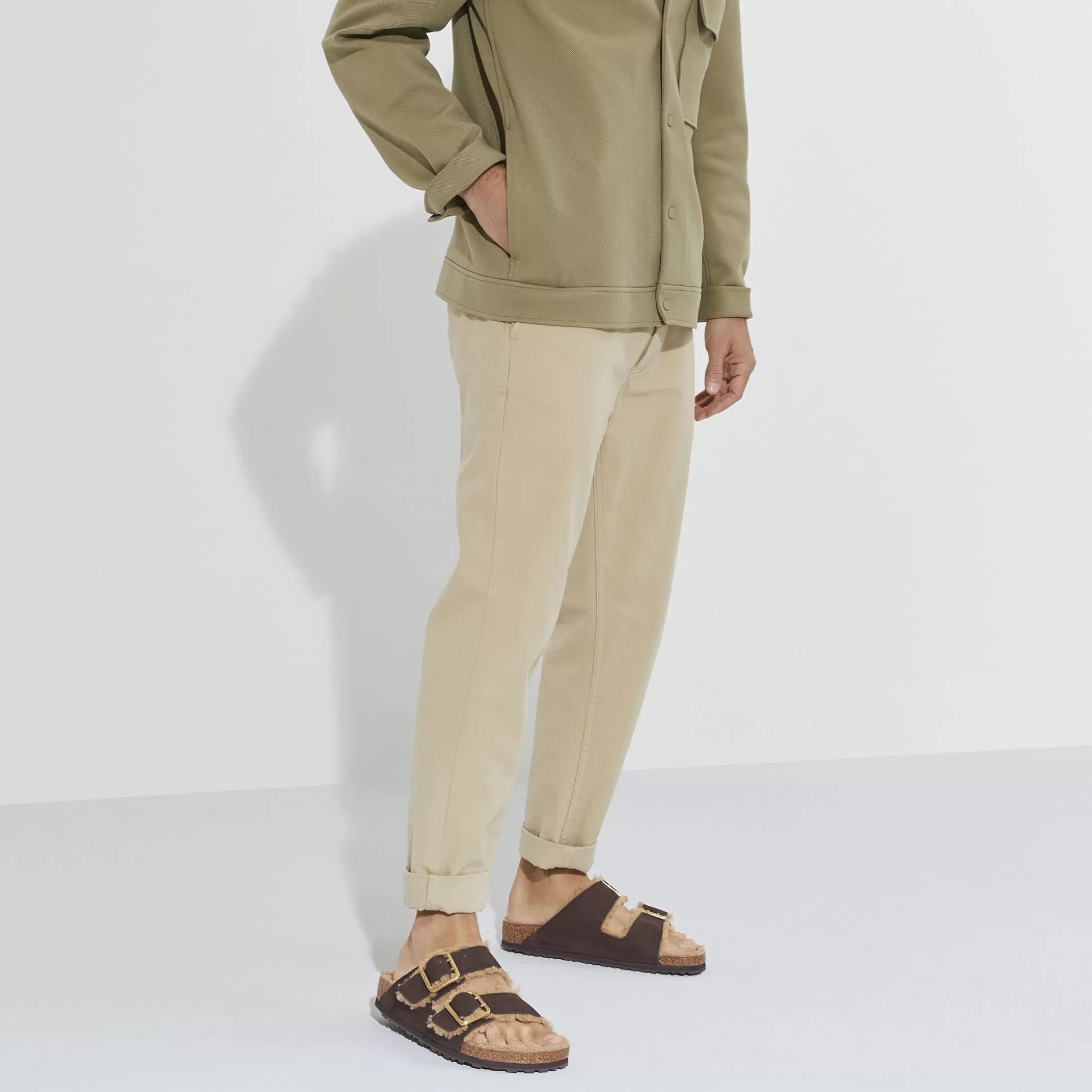Birkenstock Arizona Bold Shearling^Herrer To Remme