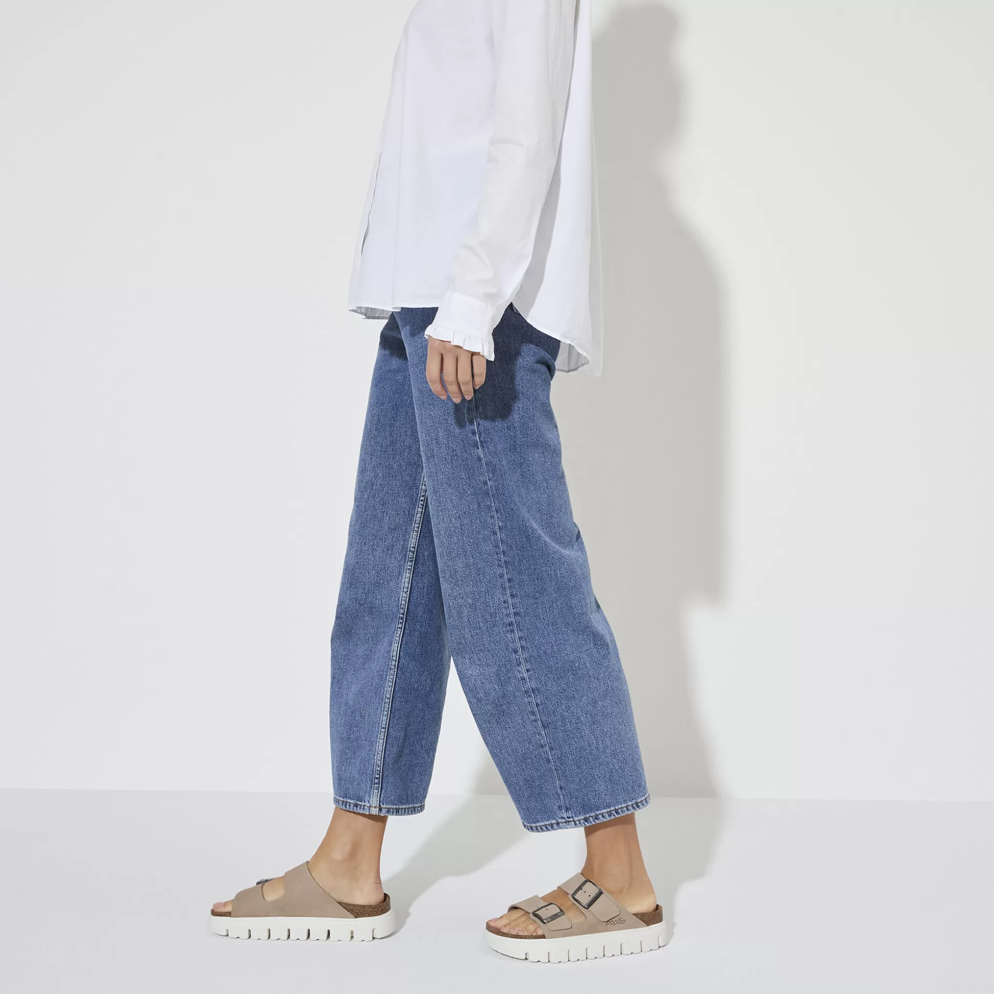 Birkenstock Arizona Pap Chunky^Damer Plateau