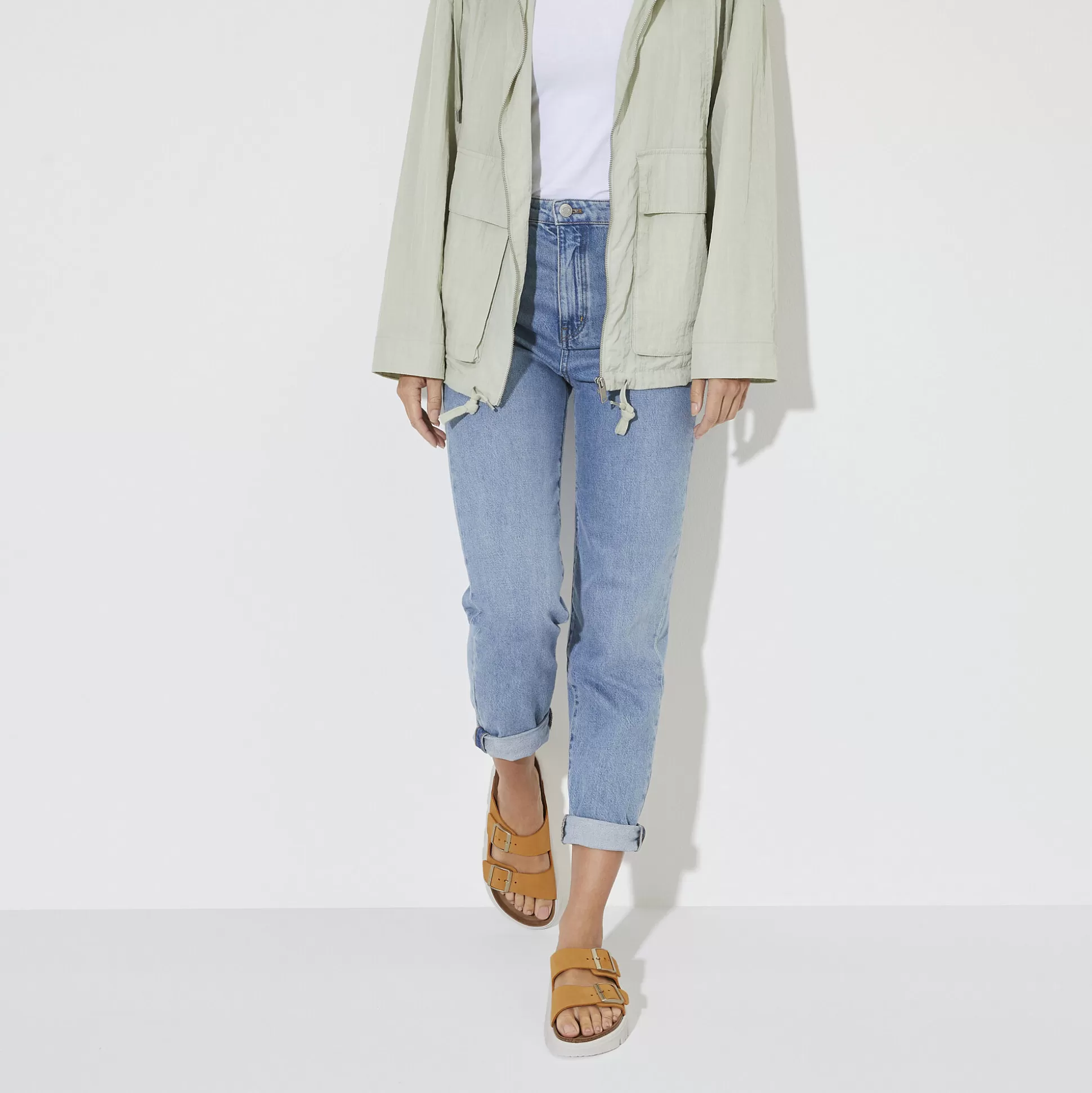 Birkenstock Arizona Pap Chunky^Damer Plateau