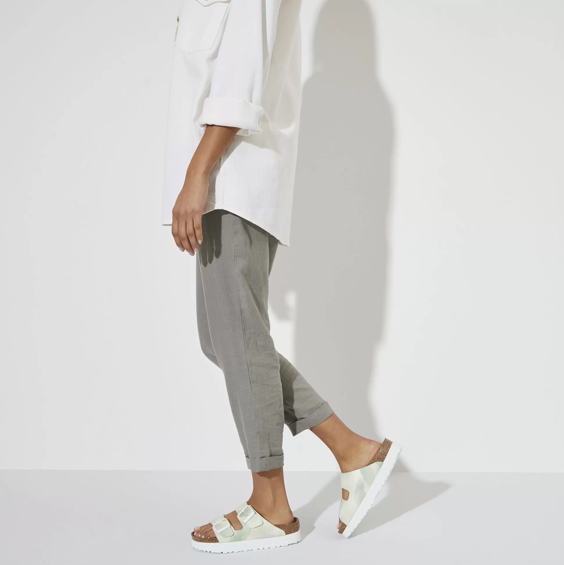 Birkenstock Arizona Platform Vegansk^Damer Plateau