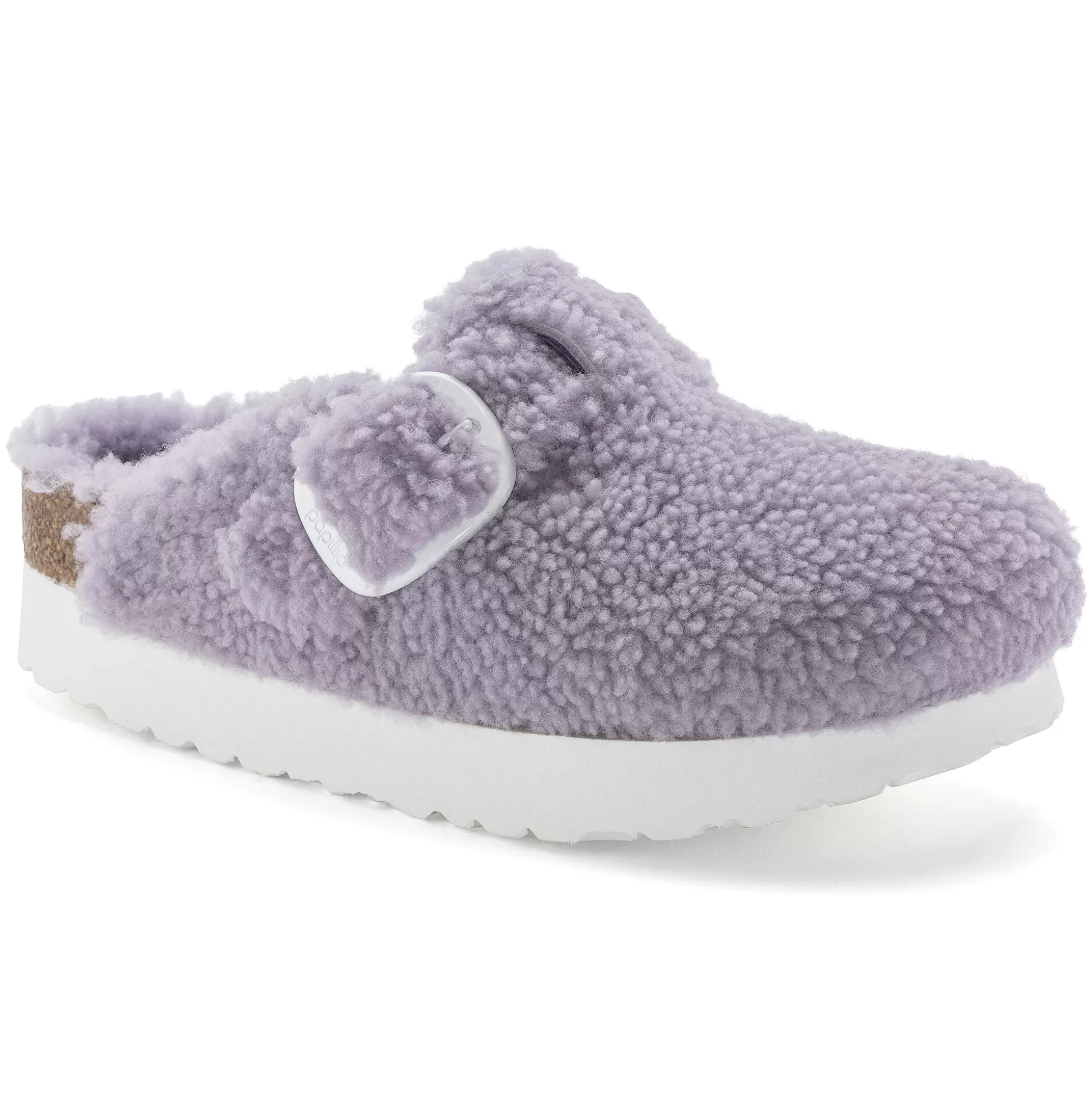 Birkenstock Boston Big Buckle Platform^Damer Plateau