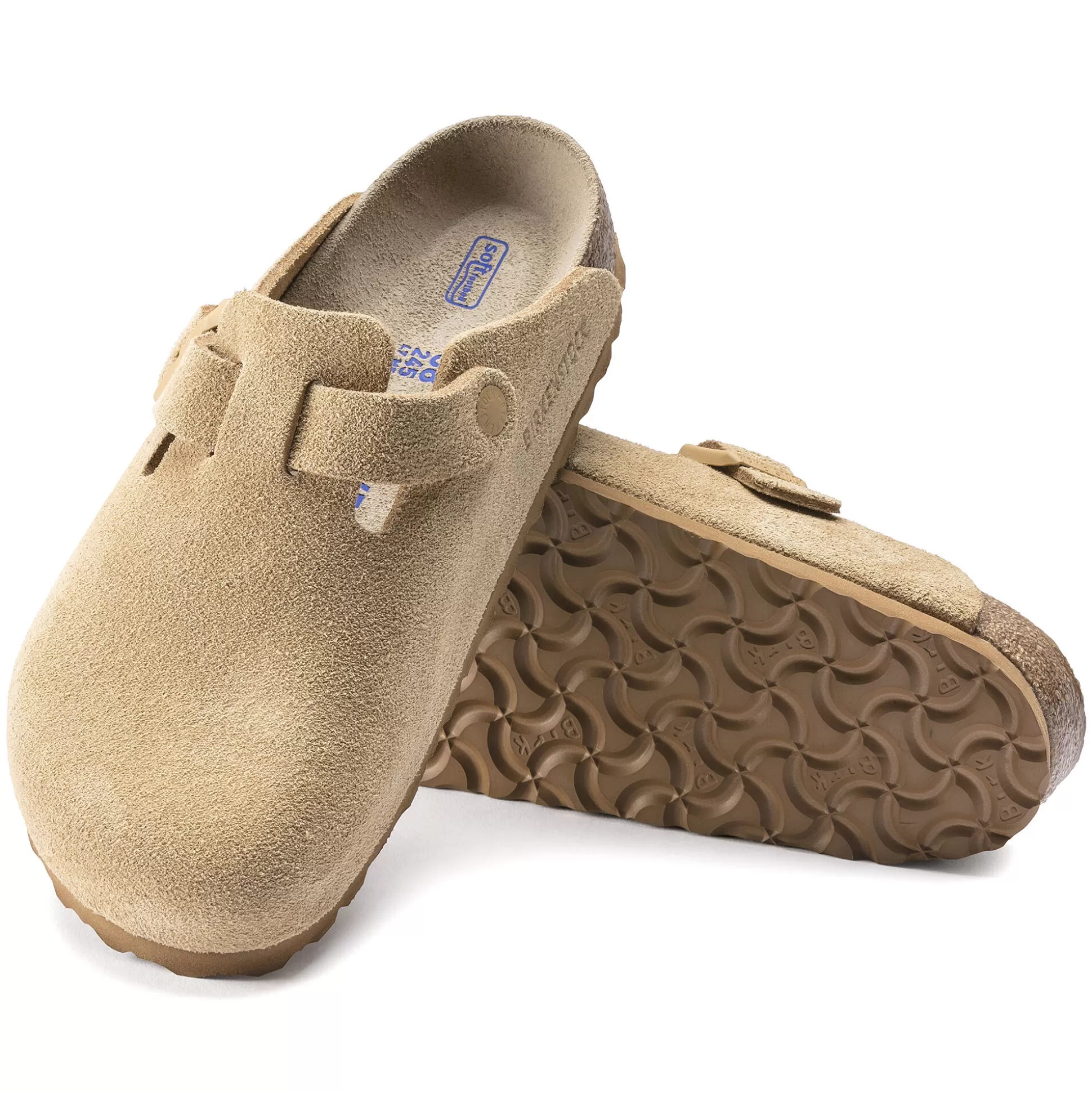 Birkenstock Boston Blod Fodseng^Damer Clogs
