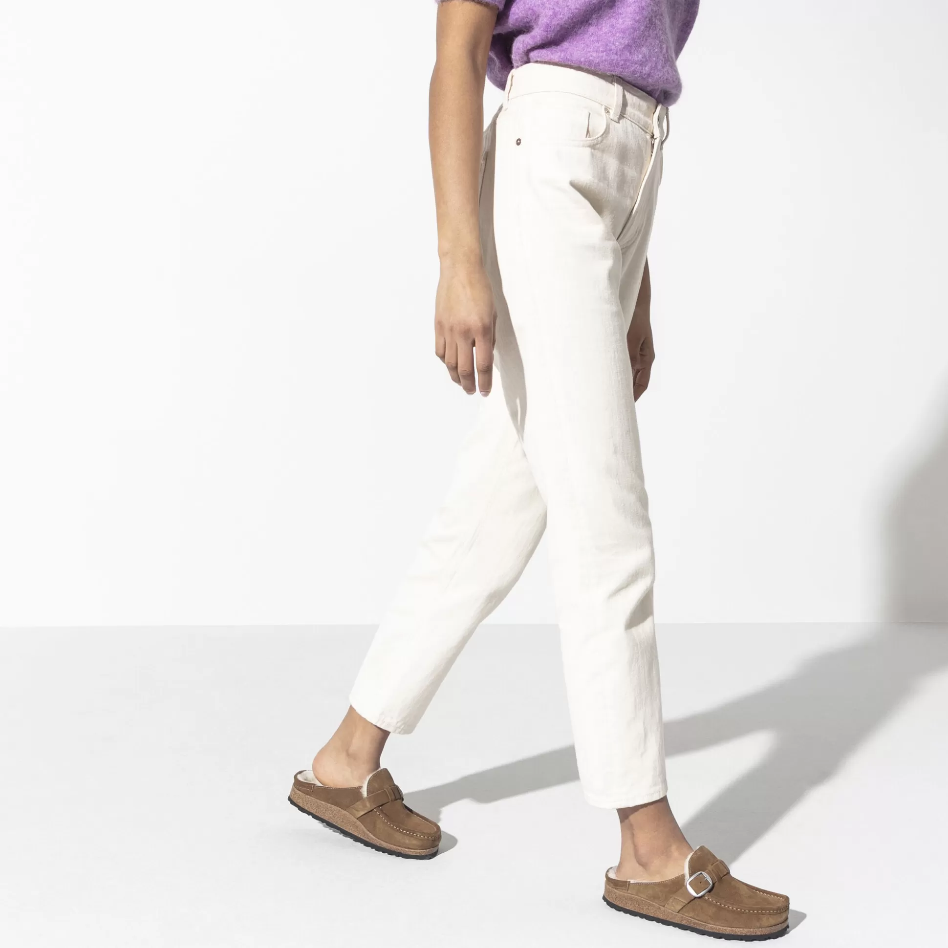 Birkenstock Buckley Lammeskind^Damer Clogs