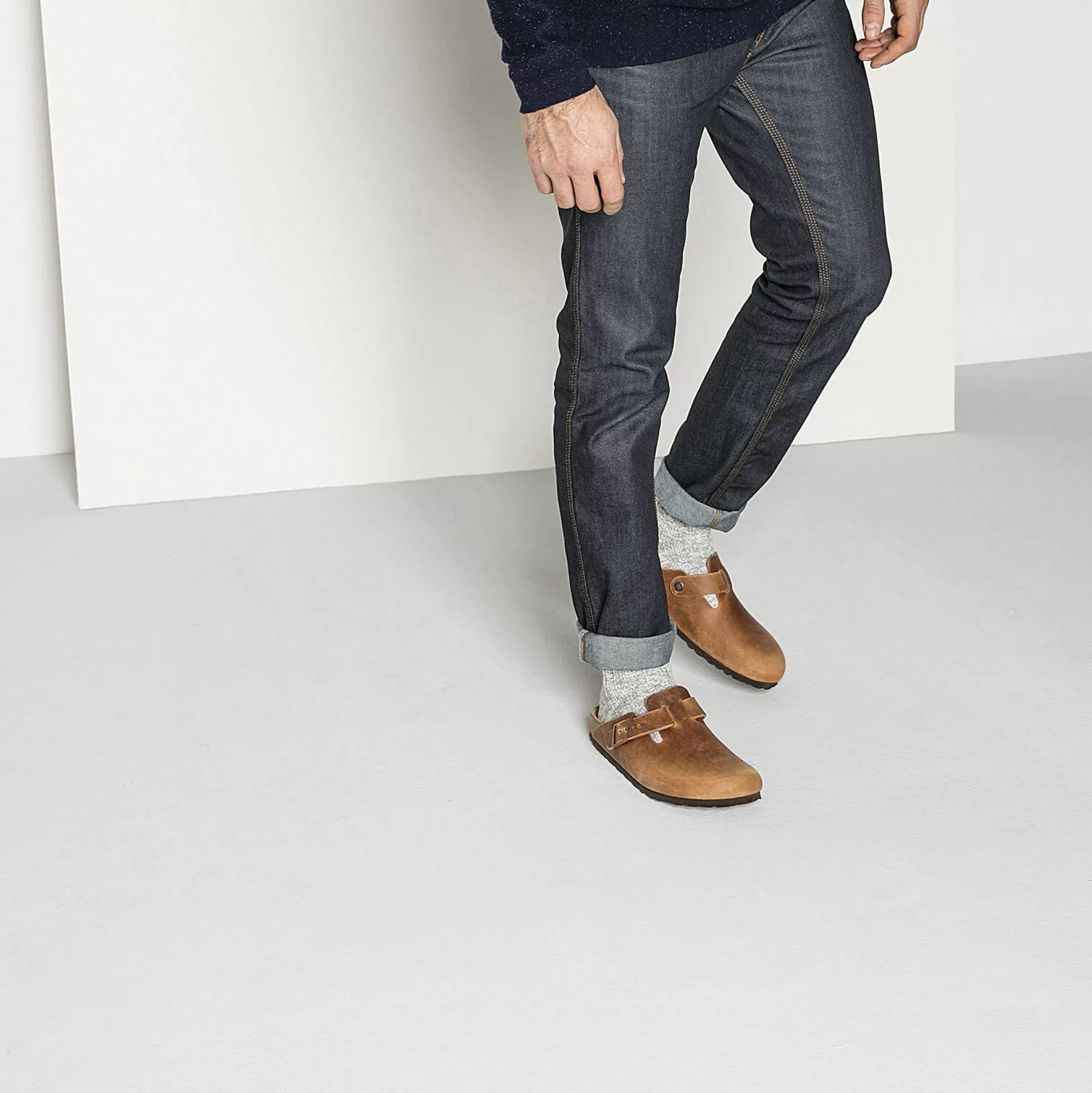 Birkenstock Cotton Slub Herrer^Damer Sokker