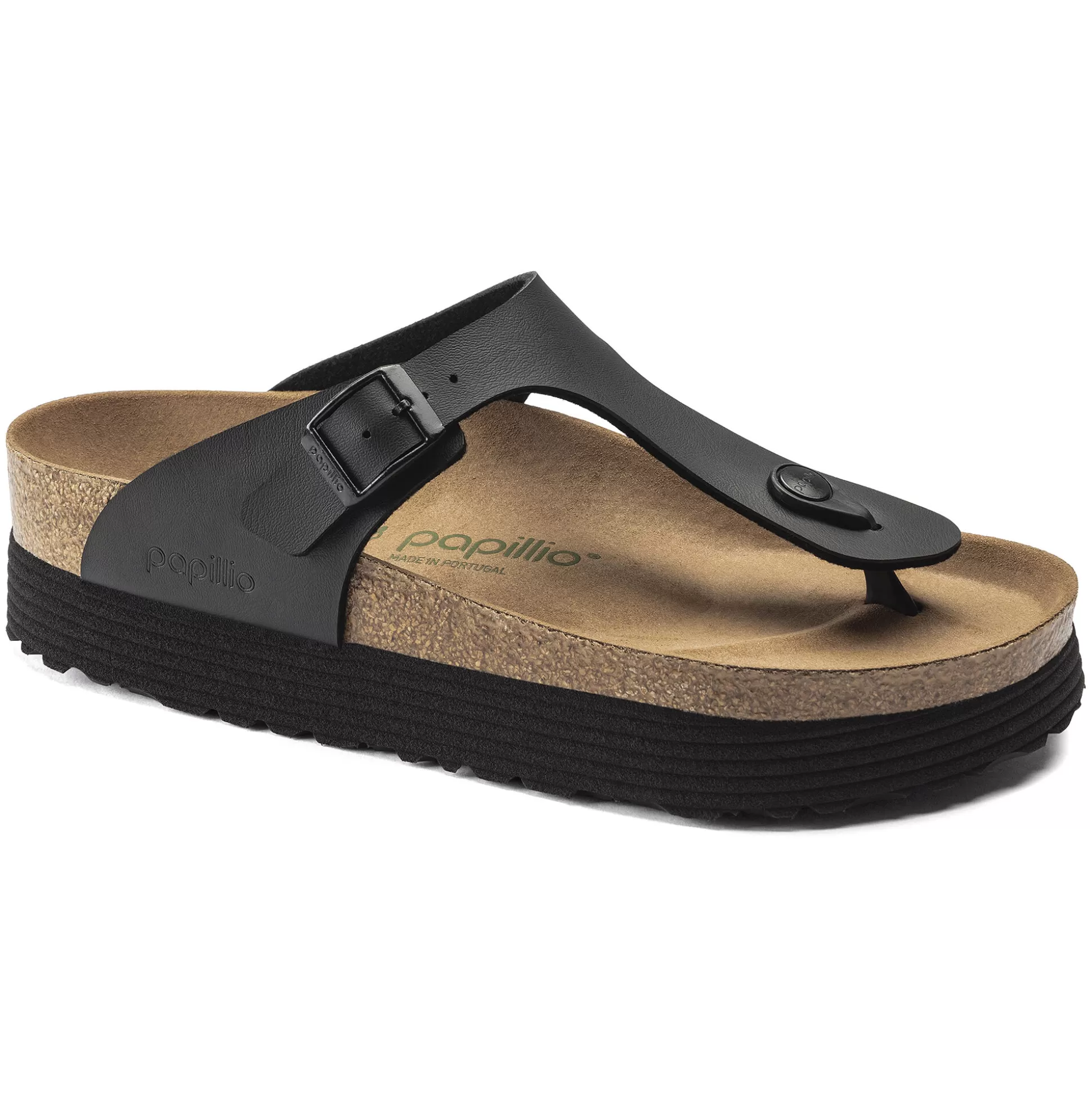 Birkenstock Gizeh Platform Vegansk^Damer Tåsplit