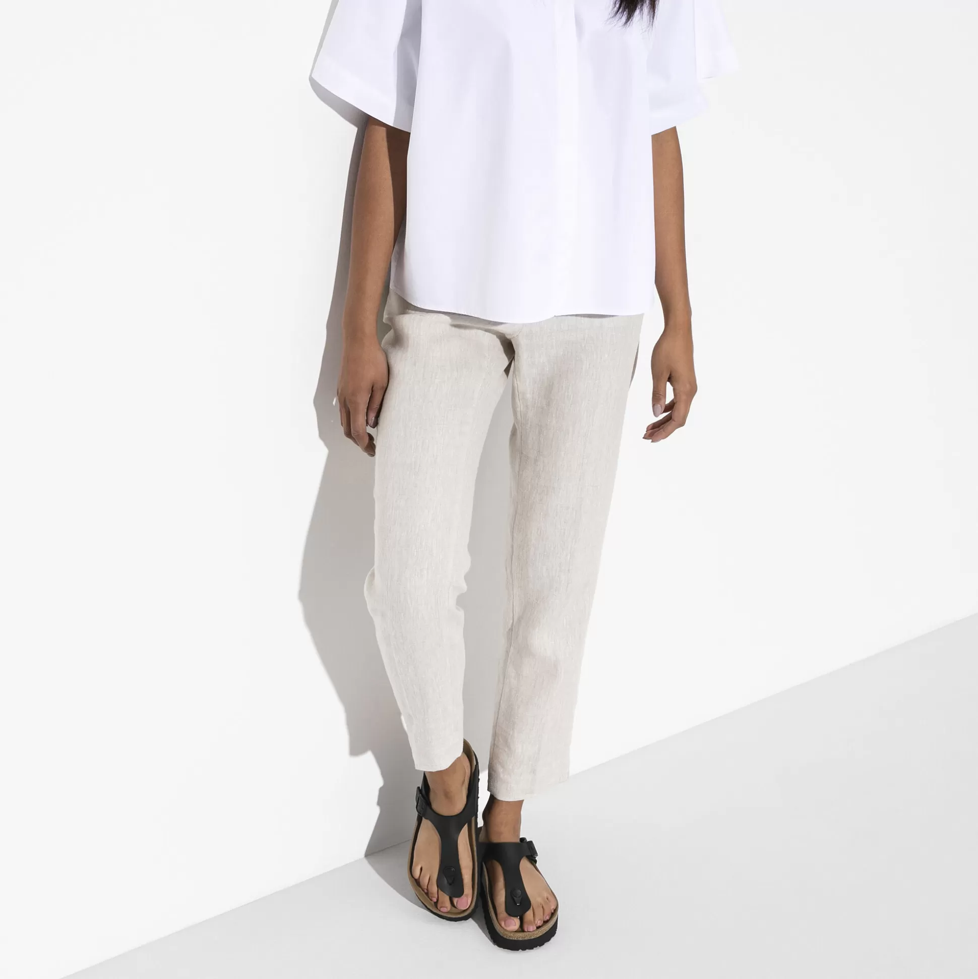 Birkenstock Gizeh Platform Vegansk^Damer Tåsplit