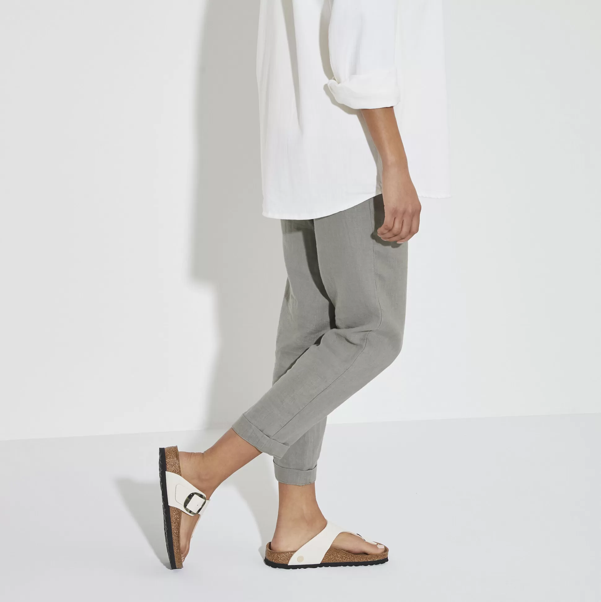 Birkenstock Gizeh Vegan Big Buckle^Damer Tåsplit