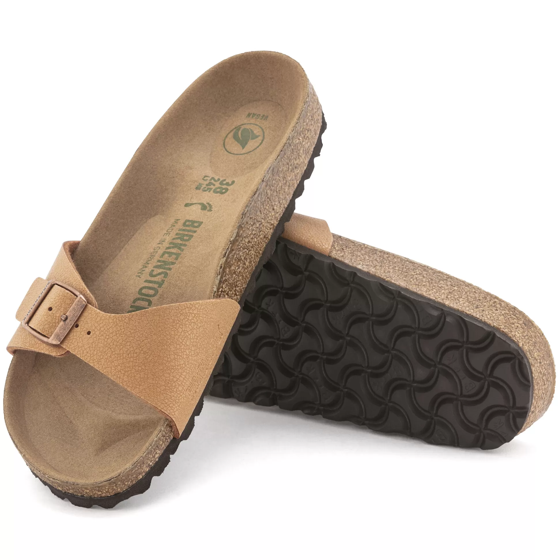 Birkenstock Madrid Vegansk^Herrer Enkeltrem