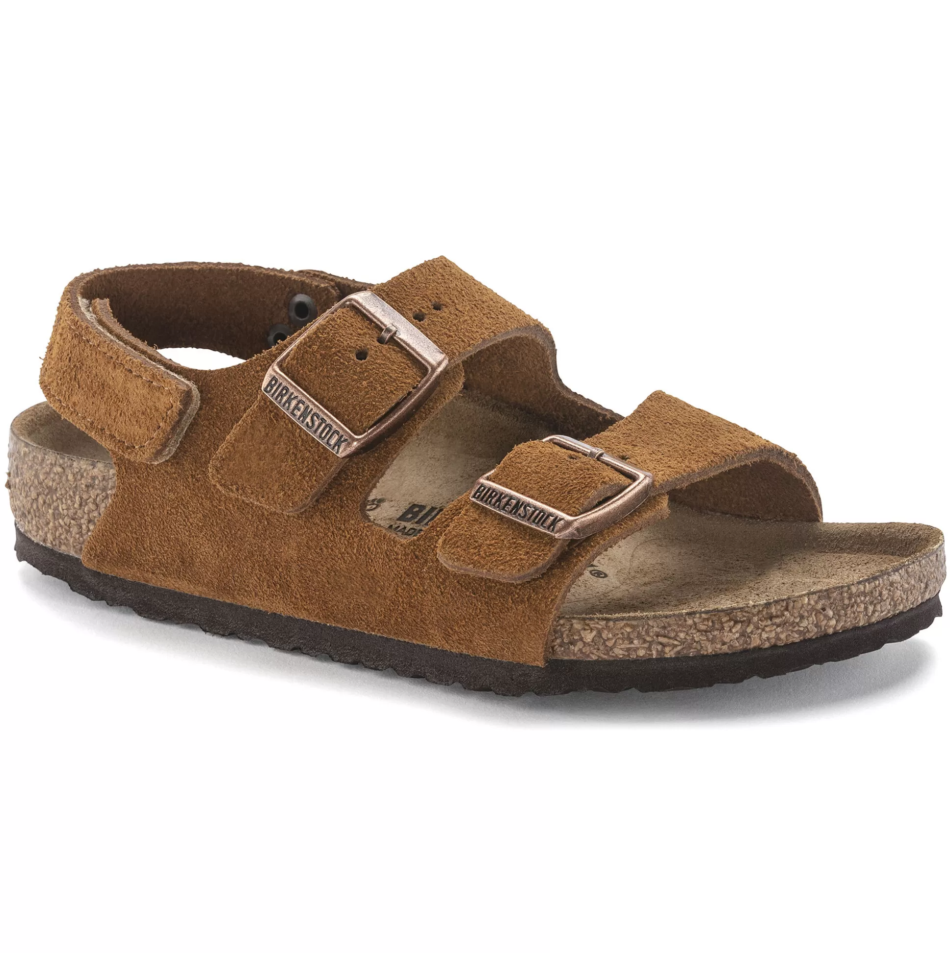 Birkenstock Milano Hl Suede Kids^Børn Remsandaler