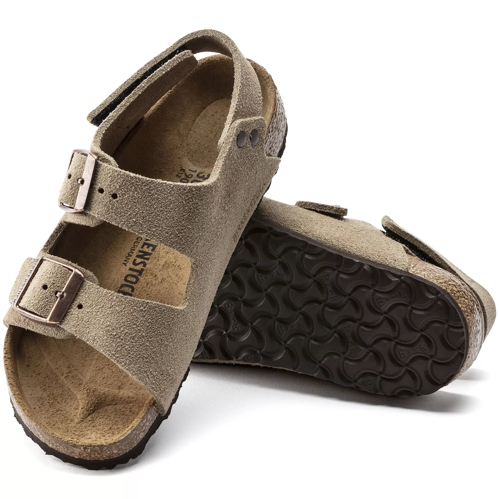 Birkenstock Milano Hl Suede Kids^Børn Remsandaler