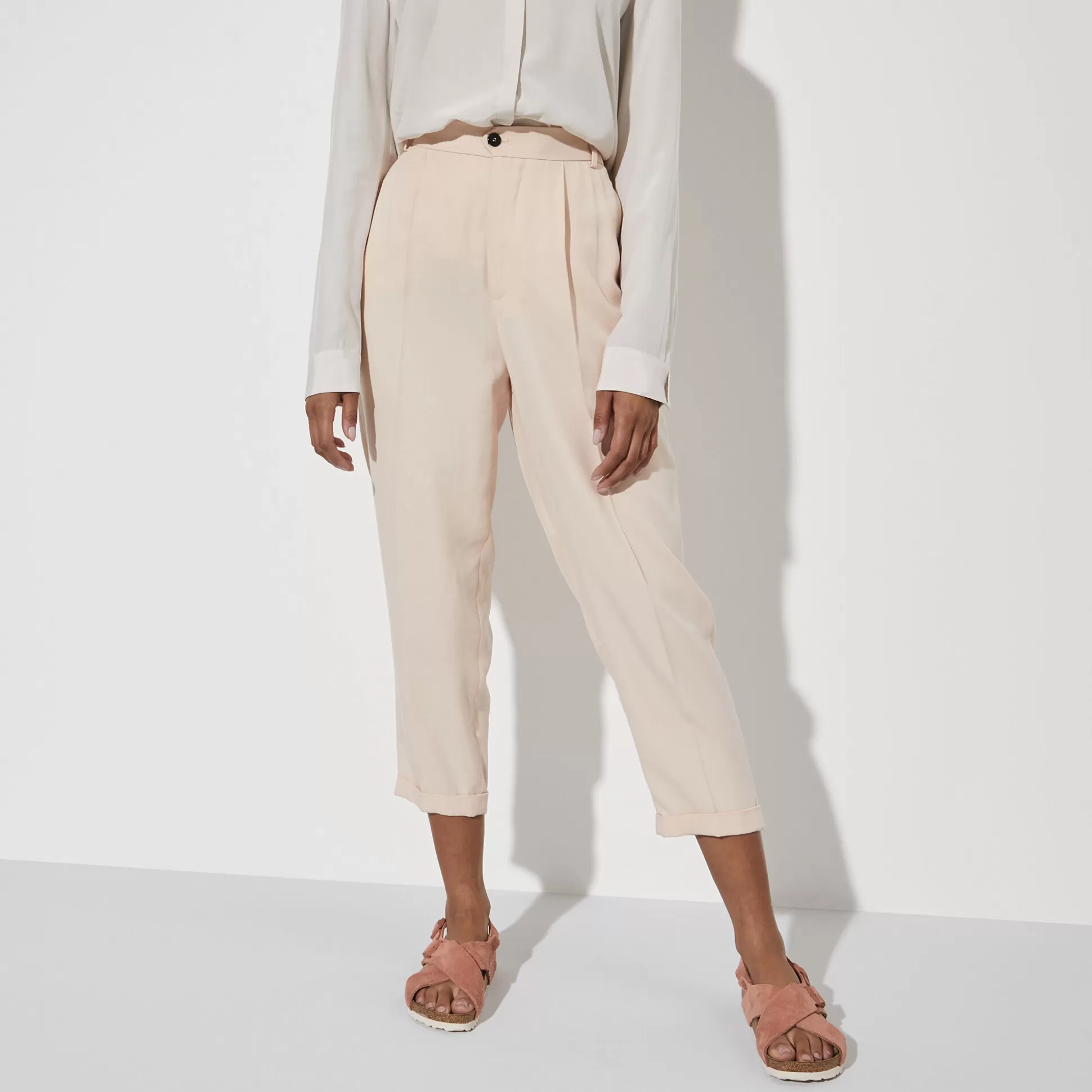 Birkenstock Tulum Blod Fodseng^Damer Flerrem